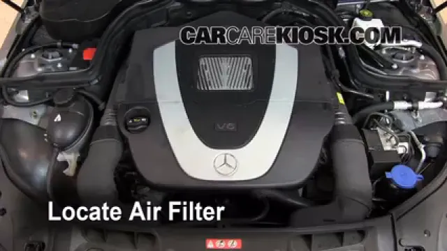 2009 Mercedes-Benz C300 Sport 3.0L V6 Filtro de aire (motor) Cambio